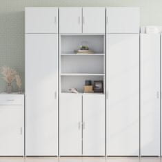 shumee vidaXL Skříň highboard bílá 70 x 42,5 x 185 cm kompozitní dřevo