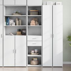 shumee vidaXL Skříň highboard bílá 45 x 42,5 x 185 cm kompozitní dřevo