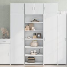 shumee vidaXL Skříň highboard bílá 70 x 41 x 185 cm kompozitní dřevo