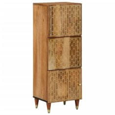 shumee vidaXL Skříň highboard 40 x 33 x 110 cm masivní mangovníkové dřevo