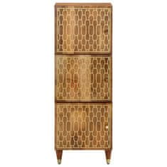 Petromila Skříň highboard 40 x 33 x 110 cm masivní mangovníkové dřevo