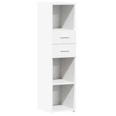 Vidaxl Skříň highboard bílá 30 x 42,5 x 124 cm kompozitní dřevo