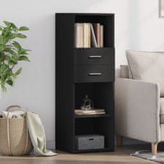 Vidaxl Skříň highboard černá 40 x 42,5 x 124 cm kompozitní dřevo