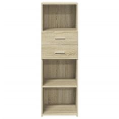 Vidaxl Skříň highboard dub sonoma 40 x 42,5 x 124 cm kompozitní dřevo