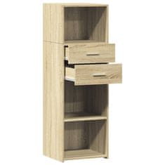 Vidaxl Skříň highboard dub sonoma 40 x 42,5 x 124 cm kompozitní dřevo