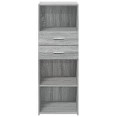 Vidaxl Skříň highboard šedá sonoma 45 x 42,5 x 124 cm kompozitní dřevo