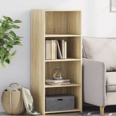 Vidaxl Skříň highboard dub sonoma 50 x 41 x 124 cm kompozitní dřevo