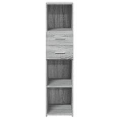 Vidaxl Skříň highboard šedá sonoma 30 x 42,5 x 124 cm kompozitní dřevo