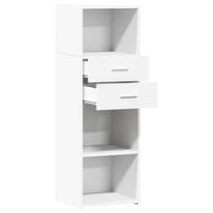 Vidaxl Skříň highboard bílá 40 x 42,5 x 124 cm kompozitní dřevo