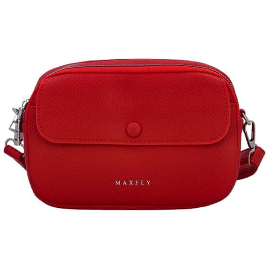 MaxFly Trendy dámská crossbody Iviss, červená