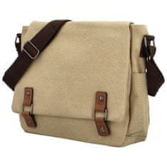 Turbo Bags Stylová textilní crossbody taška Dimitros, khaki