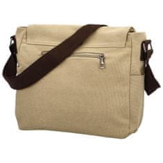 Turbo Bags Stylová textilní crossbody taška Dimitros, khaki