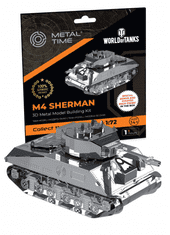 Stavebnice World of Tanks - M4 Sherman (kovová)