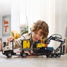 LEGO Technic 42175 Nákladní auto Volvo FMX a elektrický bagr Volvo EC230