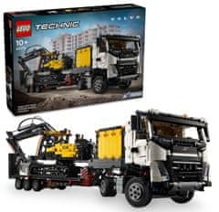 LEGO Technic 42175 Nákladní auto Volvo FMX a elektrický bagr Volvo EC230