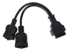 SIXTOL Redukce OBD2 9-pin J1939 a 6-pin J1708 MECHANIC CABLE 8 - SIXTOL