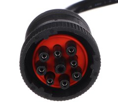 SIXTOL Redukce 9-pin J1939 OBD2 pro nákladní vozy Cummins MECHANIC CABLE 7 - SIXTOL