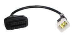 SIXTOL OBD-II redukce 6-pin pro moto Delphi MECHANIC CABLE 12