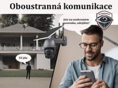 Tuya WiFi solární Kamera PST-SQ-WF 3Mpx, 4x baterie Tuya Smart 