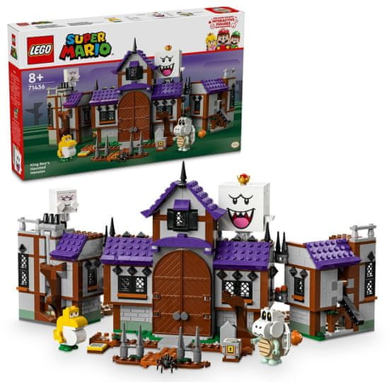 LEGO Super Mario 71436 King Boo a strašidelné sídlo - rozbaleno