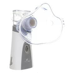 Malatec 22706 Inhalátor ultrazvukový nebulizer, 10 ml, AA, bílošedá