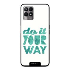 Mobiwear Prémiový lesklý kryt Glossy - Realme 8i - G080G Do it your way