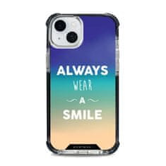 Mobiwear Ultimátní odolný kryt MagSafe Elite Bumper pro Apple iPhone 15 Plus - D074D Smile