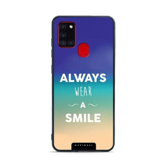 Mobiwear Lesklý kryt Glossy - Samsung Galaxy A21S - G074G Smile