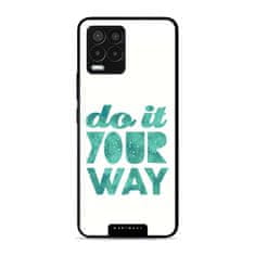 Mobiwear Prémiový lesklý kryt Glossy - Realme 8 - G080G Do it your way