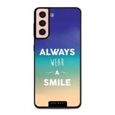 Mobiwear Prémiový lesklý kryt Glossy - Samsung Galaxy S21 - G074G Smile
