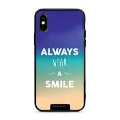 Mobiwear Prémiový lesklý kryt Glossy - Apple iPhone X / XS - G074G Smile