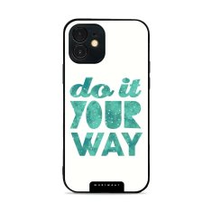 Mobiwear Prémiový lesklý kryt Glossy - Apple iPhone 12 Mini - G080G Do it your way