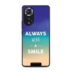 Mobiwear Prémiový lesklý kryt Glossy - Honor 50 / Huawei Nova 9 - G074G Smile