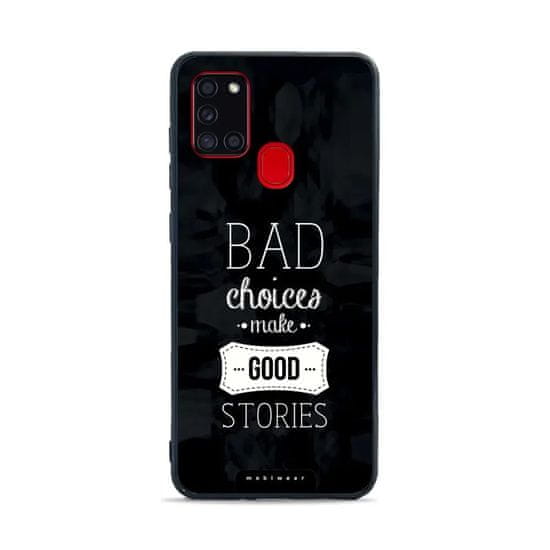 Mobiwear Lesklý kryt Glossy - Samsung Galaxy A21S - G071G Good stories