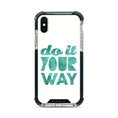 Mobiwear Ultimátní odolný kryt MagSafe Elite Bumper pro Apple iPhone X / XS - D080D Do it your way