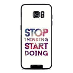 Mobiwear Prémiový lesklý kryt Glossy - Samsung Galaxy S7 Edge - G078G Start doing