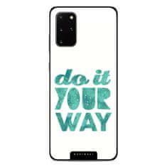 Mobiwear Prémiový lesklý kryt Glossy - Samsung Galaxy S20 Plus - G080G Do it your way