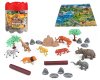 Mac Toys Zvířata safari set 21ks