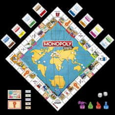 Hasbro MONOPOLY CESTA KOLEM SVĚTA CZ VERZE