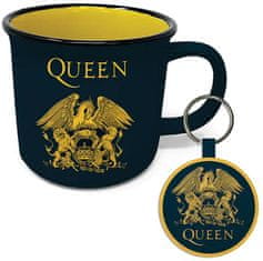 OEM Dárkový set Queen: Crest hrnek-přívěsek (objem hrnku 315 ml)