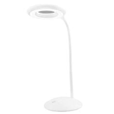 Maximex Stolní lampa LED s lupou, O 14,8 cm, bílá