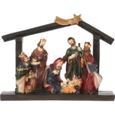 Home&Styling Vánoční Betlém s betlémskou hvězdou 21 x 15,5 cm