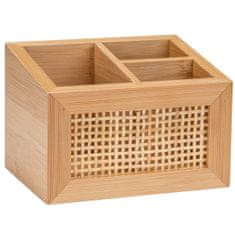 Wenko Úložný box ALLEGRE BAMBOO, 3 přihrádky, bambus