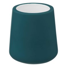 5five Toaletní kartáč s keramickou nádobou Cocon, ? 12 cm barva mořská modrá