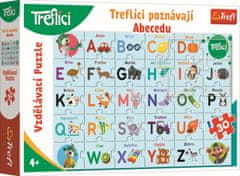 Trefl Puzzle vzdělávací - Treflíci poznávají abecedu