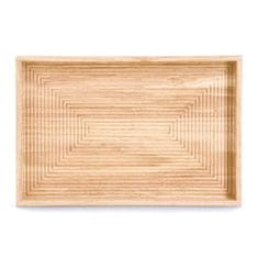 Zeller Servírovací tác s madly, dřevo, 46 x 30,5 cm