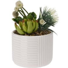 Home&Styling Umělé květiny v květináči SUCCULENT, ? 10,5 cm