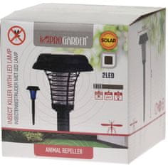 ProGarden Solární lampa proti hmyzu, 2 v 1