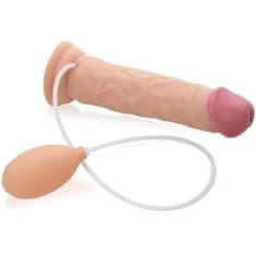 XSARA Dildo s ejakulací, realistický penis pro nedočkavou štěrbinku - 72423079