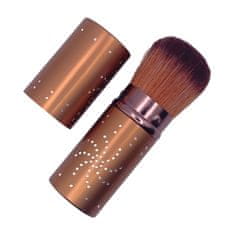 DIVINE cosmetics Kosmetický štětec vysouvací 10,5 cm, hnedá